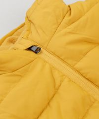 Jaqueta-Infantil-Puffer-com-Capuz-e-Forro-em-Fleece-Amarelo-Escuro-8845831-Amarelo_Escuro_4