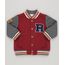 Jaqueta-Infantil-Bomber-College-em-Moletom-com-Bolsos-Vinho-8855411-Vinho_1