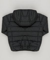 Jaqueta-Infantil-Puffer-com-Capuz-e-Forro-em-Fleece-Preta-8845831-Preto_2