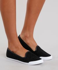 Tenis-Feminino-Slip-On-Moleca-com-Lurex-Preto-9165438-Preto_2