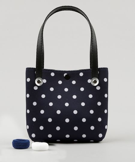 Bolsa-Infantil-Estampada-de-Poa---Elasticos-de-Cabelo-Azul-Marinho-9126641-Azul_Marinho_1