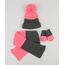 Kit-de-Gorro-Infantil-com-Barra-Dobrada-e-Pompom---Luva---Cachecol-Listrado-em-Trico-Rosa-Escuro-8864978-Rosa_Escuro_1