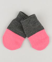 Kit-de-Gorro-Infantil-com-Barra-Dobrada-e-Pompom---Luva---Cachecol-Listrado-em-Trico-Rosa-Escuro-8864978-Rosa_Escuro_5