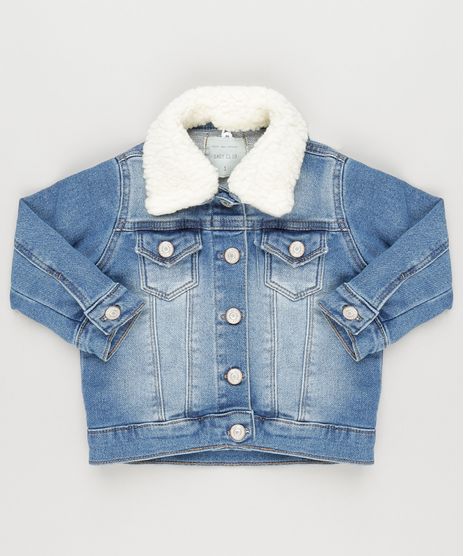 Jaqueta-Jeans-Infantil-com-Pelo-em-Moletom-Azul-Medio-9132594-Azul_Medio_1