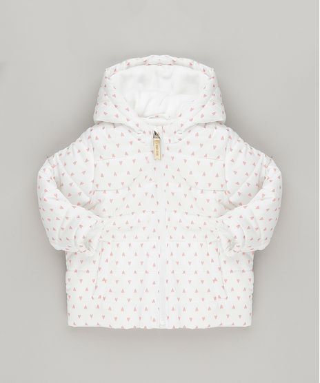 Jaqueta-Infantil-Puffer-Estampa-de-Coracoes-com-Capuz-e-Forro-em-Fleece-Off-White-8889653-Off_White_1