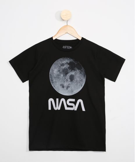 Camiseta-Juvenil-Manga-Curta-Lua-Nasa-Preta-9979082-Preto_1