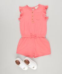 Macaquinho-Infantil-com-Babado-Bolso-Coral-9140861-Coral_3