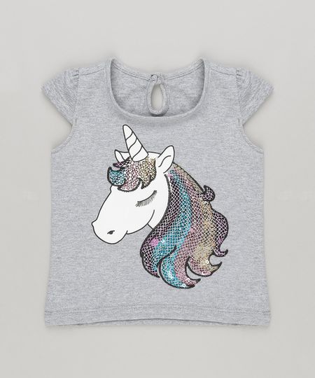 Blusa-Infantil-Feminina-Unicornio-Bordada-de-Paetes-Manga-Curta-Decote-Redondo-Cinza-Mescla-9143915-Cinza_Mescla_1 Blusa-Infantil-Feminina-Unicornio-Bordada-de-Paetes-Manga-Curta-Decote-Redondo-Cinza-Mescla-9143915-Cinza_Mescla_1