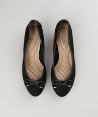 Scarpin-Feminino-Salto-Baixo-Beira-Rio-em-Suede-com-Laser-Cut-e-Laco-Preto-9175213-Preto_4