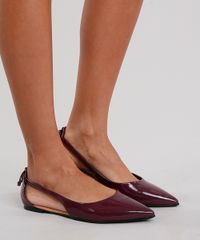 Sapatilha-Feminina-Bico-Fino-Vizzano-em-Verniz-com-Abertura-Lateral-e-Laco-Vinho-9160974-Vinho_2