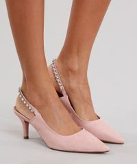 Scarpin-Feminino-Bico-Fino-Vizzano-Salto-Baixo-em-Suede-com-Tira-Strass-Rose-9160846-Rose_2