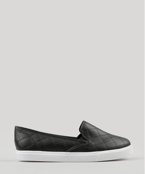 Tenis-Infantil-Slip-On-Molekinha-com-Matelasse-Preto-9143764-Preto_1