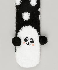 Kit-de-2-Meias-Femininas-de-Inverno-Felpuda-Estampadas-Panda-Preto-8966661-Preto_5