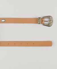 Cinto-Feminino-com-Fivela-Western-e-Tachas--Caramelo-9122271-Caramelo_1