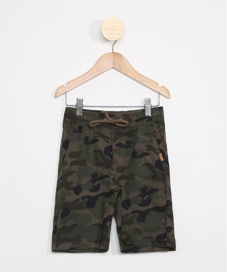 Bermuda-Infantil-Reta-Camuflada-Estampada-Verde-Militar-9980200-Verde_Militar_1