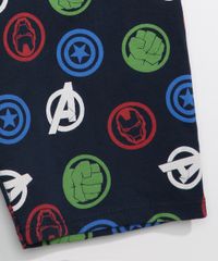 Pijama-Infantil-Manga-Curta-Os-Vingadores-Cinza-Mescla-9966393-Cinza_Mescla_4