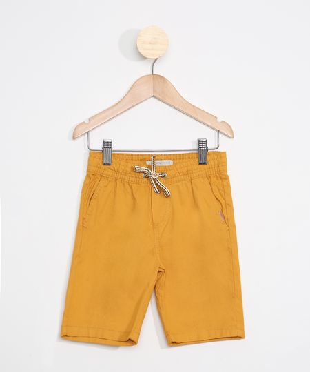 Bermuda-Infantil-Reta-Mostarda-9980202-Mostarda_1 Bermuda-Infantil-Reta-Mostarda-9980202-Mostarda_1