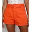 Short-de-Sarja-Feminino-Mom-Cintura-Super-Alta-com-Cinto-e-Barra-Dobrada-Laranja-9981853-Laranja_1