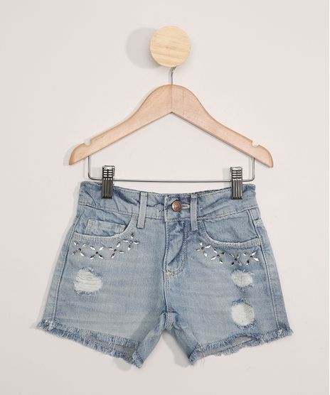 Short-Jeans-Feminino-com-Strass-Destroyed-Azul-Claro-9967144-Azul_Claro_1