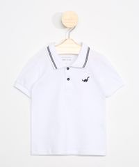 Polo-Infantil-Manga-Curta-com-Bordado-Dinossauro-Branca-9978623-Branco_1