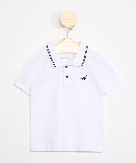 Polo-Infantil-Manga-Curta-com-Bordado-Dinossauro-Branca-9978623-Branco_1 Polo-Infantil-Manga-Curta-com-Bordado-Dinossauro-Branca-9978623-Branco_1
