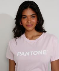 Camiseta-Feminina-Manga-Curta-Pantone-Decote-Redondo-Rosa-Claro-9968836-Rosa_Claro_2