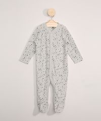 Macacao-Infantil-Manga-Longa-Estampado-de-Estrelas-com-Pezinho-Cinza-Mescla-9966452-Cinza_Mescla_1
