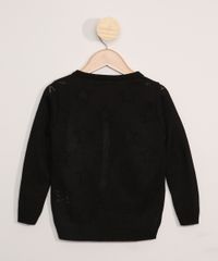 Cardigan-de-Trico-Infantil-Estrelas-Preto-9979100-Preto_2