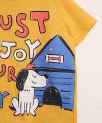 Camiseta-Infantil-Manga-Curta-Cachorrinho-Amarela-9976019-Amarelo_4