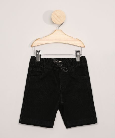 Short-Jeans-Infantil-com-Cordao-Preto-9979271-Preto_1