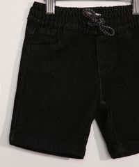 Short-Jeans-Infantil-com-Cordao-Preto-9979271-Preto_4