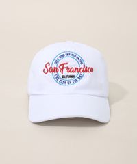 Bone-Masculino-Aba-Curva-com-Bordado--San-Francisco--Branco-9981504-Branco_1