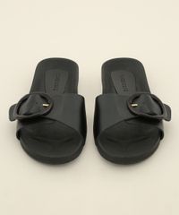 Rasteirinha-Feminina-Slide-Oneself-com-Fivela-Preta-9982245-Preto_5
