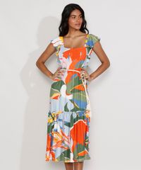 Vestido-Feminino-Midi-Estampado-de-Folhagem-com-Babado-e-Cinto-Corda-Sem-Manga-Multicor-9976258-Multicor_1