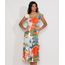 Vestido-Feminino-Midi-Estampado-de-Folhagem-com-Babado-e-Cinto-Corda-Sem-Manga-Multicor-9976258-Multicor_1