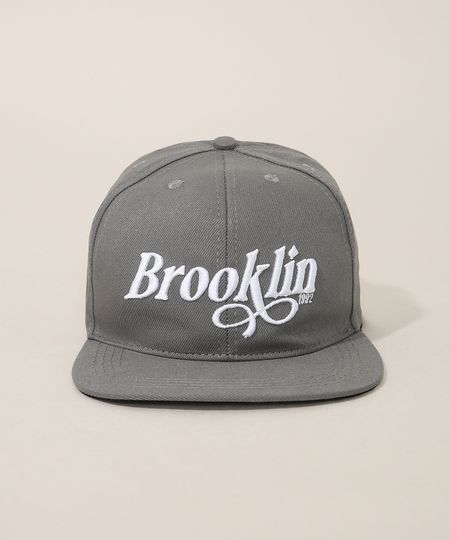 Bone-Masculino-Aba-Reta-com-Bordado--Brooklin--Cinza-9981505-Cinza_1 Bone-Masculino-Aba-Reta-com-Bordado--Brooklin--Cinza-9981505-Cinza_1