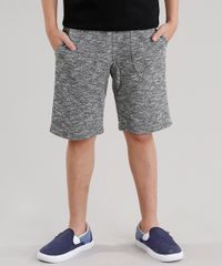 Bermuda-Infantil-em-Moletom-com-Bolsos-Cinza-Mescla-Escuro-8861954-Cinza_Mescla_Escuro_1