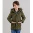 Jaqueta-Infantil-Parka-Capuz-com-Pelos--Verde-Militar-8863148-Verde_Militar_1