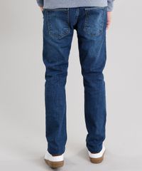 Calca-Jeans-Masculina-Slim-com-Bolsos-Azul-Escuro-8762761-Azul_Escuro_2
