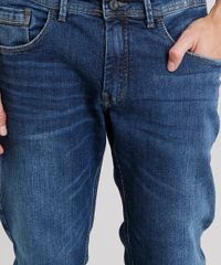 Calca-Jeans-Masculina-Slim-com-Bolsos-Azul-Escuro-8762761-Azul_Escuro_4