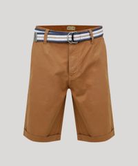 Bermuda-Masculina-Reta-com-Cinto-Cadarco-Listrado-com-Bolsos-Caramelo-8807676-Caramelo_5