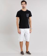 Bermuda-Masculina-Reta-Estampada-de-Folhagem-com-Bolsos-Off-White-8761832-Off_White_3