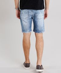 Bermuda-Jeans-Masculina-Skinny-com-Bolsos-Azul-Claro-8801286-Azul_Claro_2