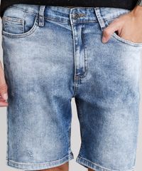 Bermuda-Jeans-Masculina-Skinny-com-Bolsos-Azul-Claro-8801286-Azul_Claro_4