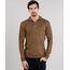 Sueter-Masculino-Gola-Alta-com-Ziper-em-Trico-Mescla-Caramelo-8850234-Caramelo_1