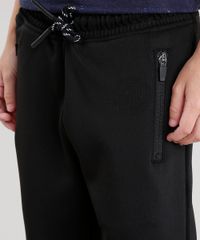 Calca-Infantil-com-Ziper-no-Bolso-Barra-com-Punho-Preta-8861806-Preto_4
