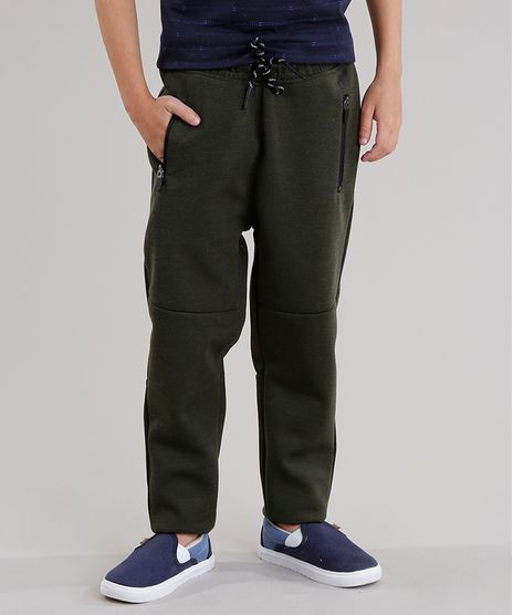 Calca-Infantil-com-Ziper-no-Bolso-Barra-com-Punho-Verde-Militar-8861806-Verde_Militar_1