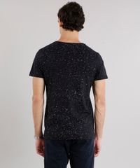 Camiseta-Masculina-Slim-Fit-Estampada-de-Respingos-Manga-Curta-Gola-Careca-Preta-9115993-Preto_2