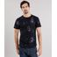 Camiseta-Masculina-Slim-Fit-Estampada-Floral-Manga-Curta-Gola-Careca-Preto-8969826-Preto_1