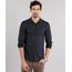 Camisa-Masculina-Slim-Estampada-Manga-Longa-Preta-8856185-Preto_1